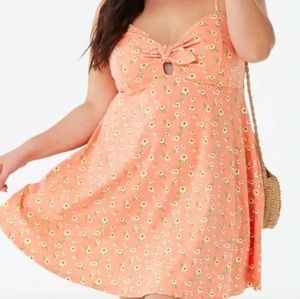 Peachy orange dress